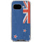New Zealand Flag Distressed Google Pixel 9a Clear Case